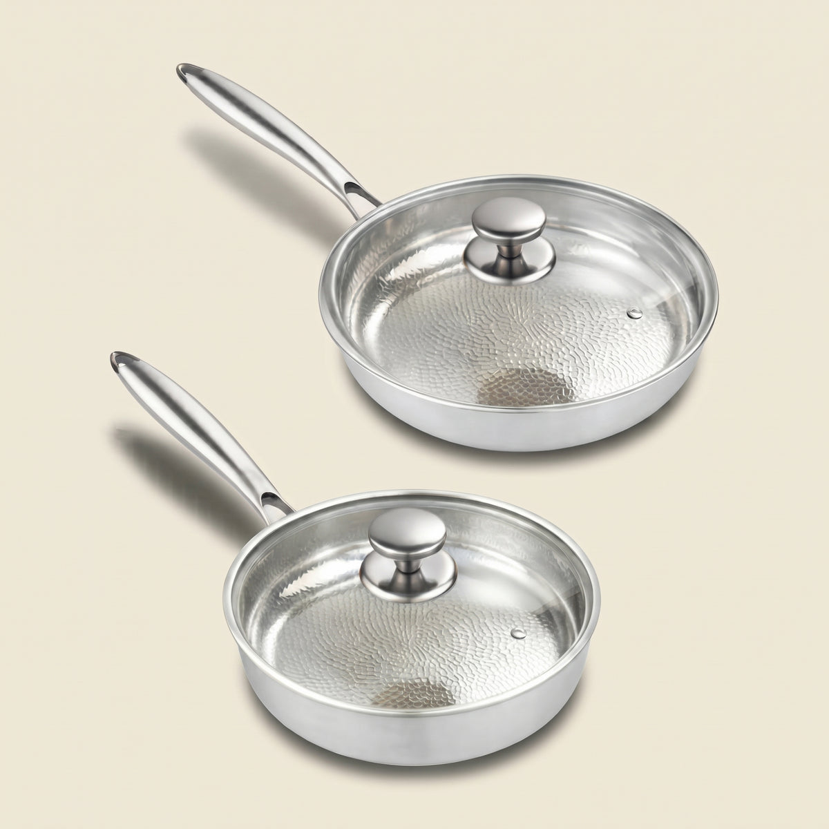 Reinhof® | Duo Set - Koekenpan & Hoge Pan